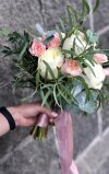Букет невесты "Нежный этюд". Цветы Владивосток фото 1 — Цветочный король