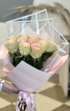 Букет из нежных роз. Цветы Владивосток фото 3 — Цветочный король