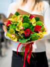 Букет из роз и орхидей. Цветы Владивосток фото 3 — Цветочный король