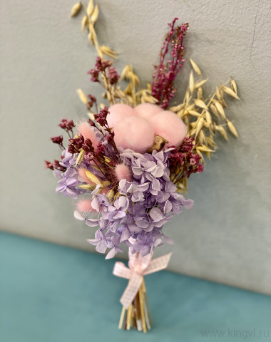 Мини- букет из сухоцветов — Цветочный король
