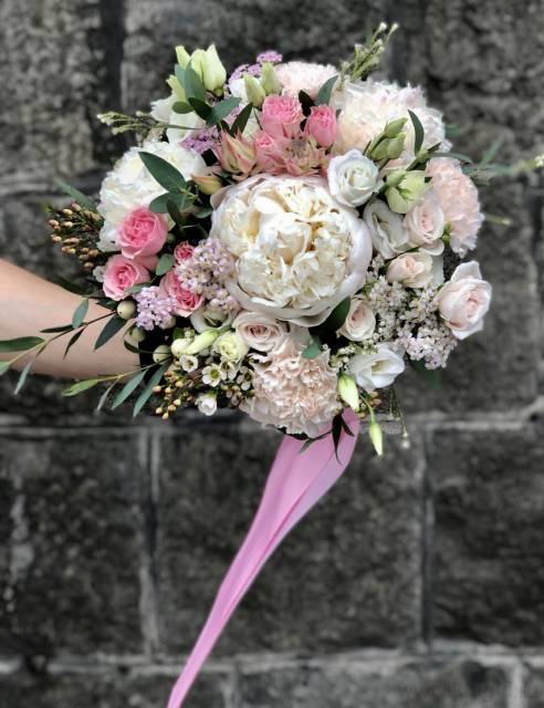  Букет невесты"Аура нежности"