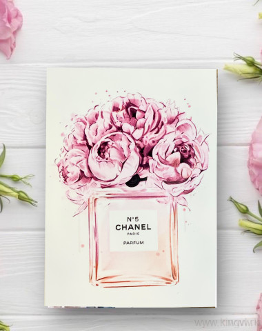 Открытка &quot; #5 CHANEL&quot; — Цветочный король