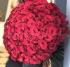 Букет из 101 розы 60 см. Цветы Владивосток фото 4 — Цветочный король