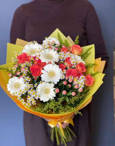 Букет Солнечное настроение &mdash; Цветочный король