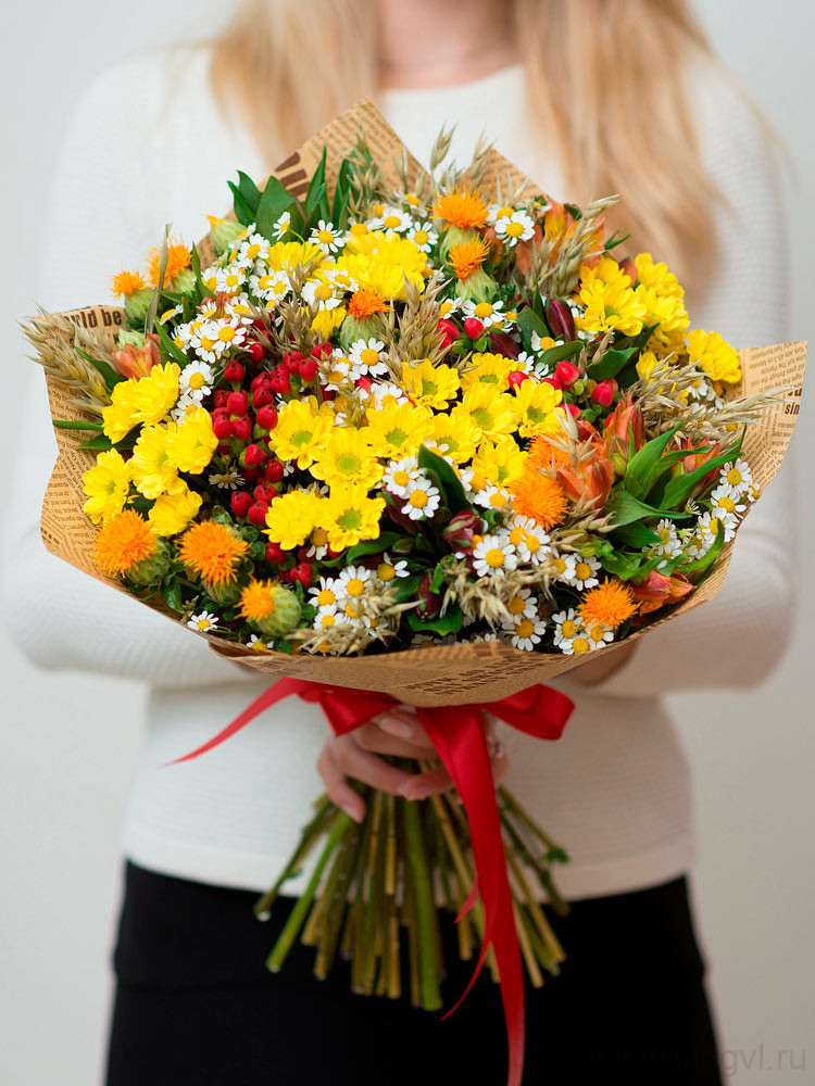 Цветы Яркие краски доставка Владивосток Цветочный король доставка