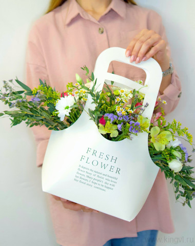 Цветочная сумочка "Весна" &mdash; Цветочный король