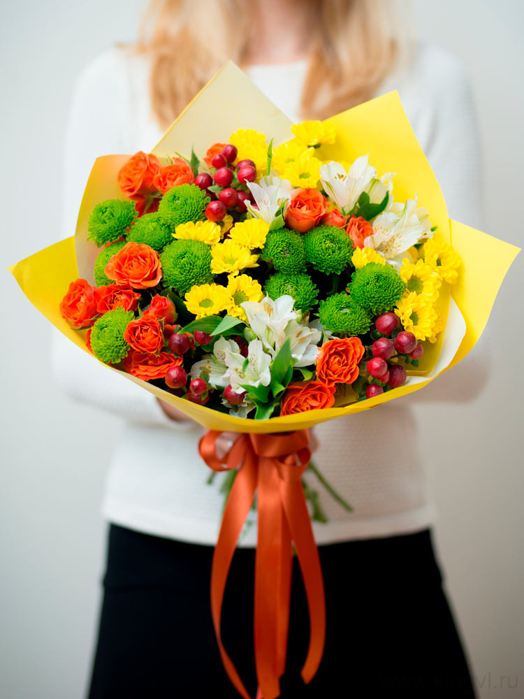 Цветы Королевский подарок доставка Владивосток Цветочный король доставка