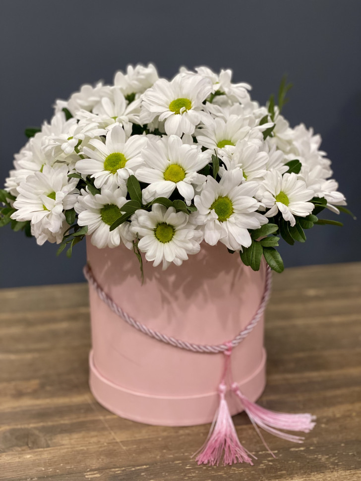 Коробочка хризантем . Цветы Владивосток