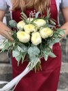Букет невесты "Счастливый день". Цветы Владивосток фото 1 — Цветочный король