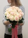 Букет высоких роз 15 шт. Цветы Владивосток фото 4 — Цветочный король