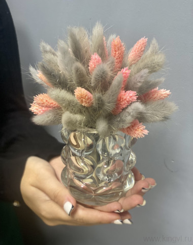 Композиция в вазочке — Цветочный король