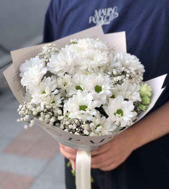 Букет - комплемент  из хризантемы 