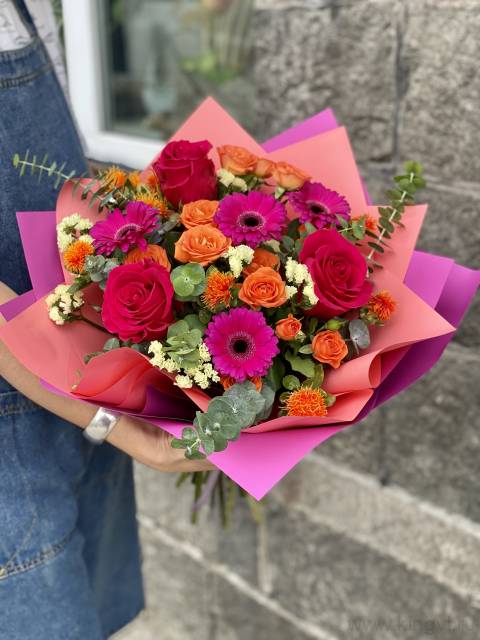 Букет " Жаркое лето"