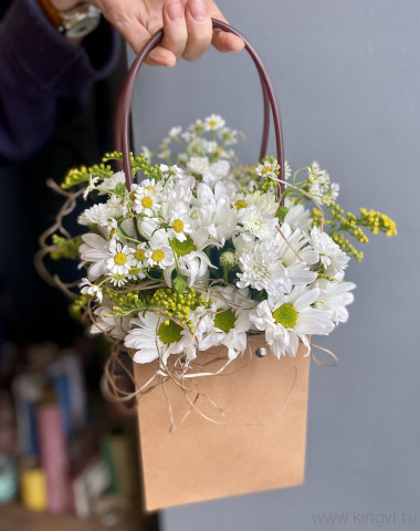 Сумочка &quot; Ромашка &quot; — Цветочный король