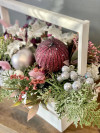 Искусственная новогодняя композиция. Цветы Владивосток фото 2 — Цветочный король