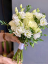 Букет "Любовь в белом ". Цветы Владивосток фото 2 — Цветочный король