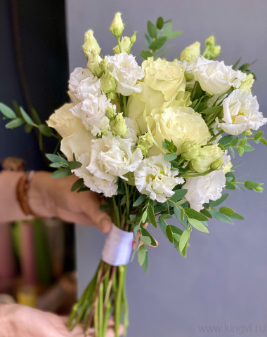 Букет &quot;Любовь в белом &quot; — Цветочный король