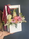 Композиция в ящике. Цветы Владивосток фото 1 &mdash; Цветочный король