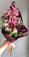 Букет " Ветка орхидеи". Цветы Владивосток фото 1 — Цветочный король