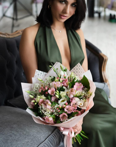 Букет Pinky — Цветочный король