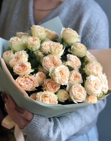 Кустовые розы Самероуз (9шт)   &mdash; Цветочный король