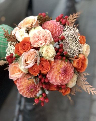 Букет невесты&quot;Несгораемая страсть&quot; — Цветочный король