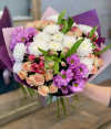 Букет " Сиреневая дымка". Цветы Владивосток фото 2 — Цветочный король