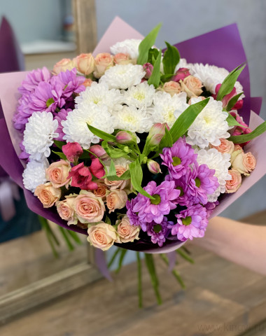 Букет &quot; Сиреневая дымка&quot; — Цветочный король