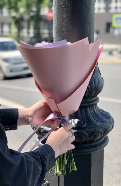 Букет из 15 диантусов ( гвоздик)