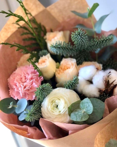 Зимний букет &quot;Нежность&quot; — Цветочный король