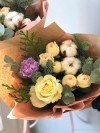 Зимний букет "Нежность". Цветы Владивосток фото 3 — Цветочный король