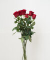 Розы красные - любое количество. Цветы Владивосток фото 2 — Цветочный король