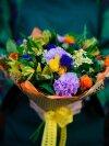 Букет из кустовых роз и гвоздик. Цветы Владивосток фото 4 — Цветочный король