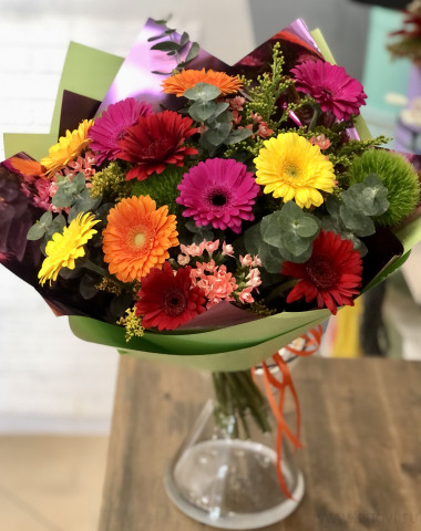 Букет из гербер — Цветочный король