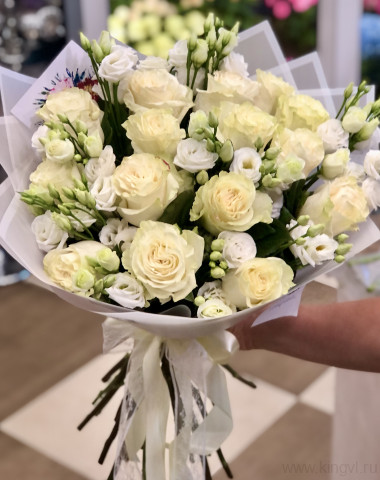 Букет &quot;Белая симфония&quot; — Цветочный король
