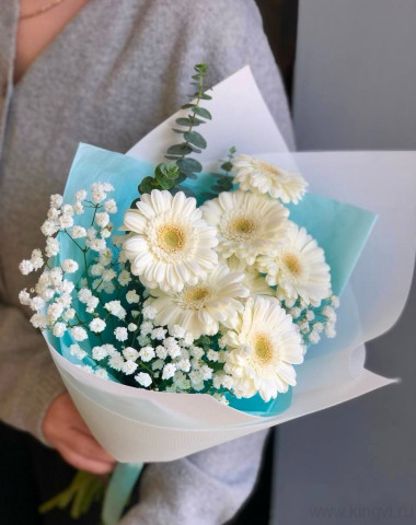 Букет "Нежность облаков"  &mdash; Цветочный король