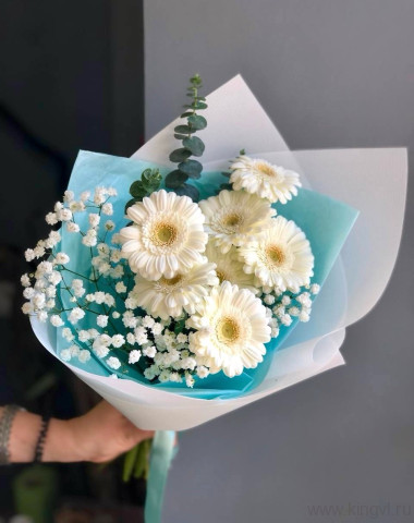 Букет "Нежность облаков"  &mdash; Цветочный король