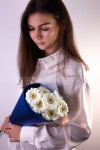 Букет белоснежных гермини. Цветы Владивосток фото 4 — Цветочный король