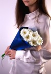 Букет белоснежных гермини. Цветы Владивосток фото 3 — Цветочный король