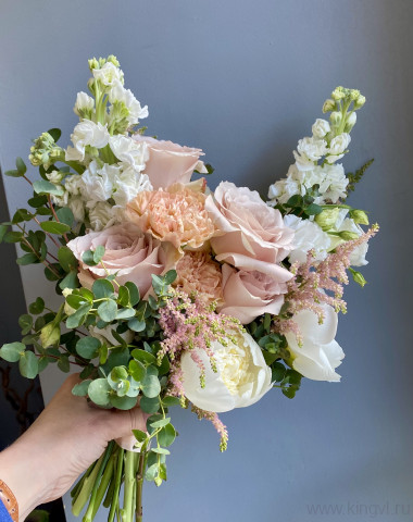 Свадебный букет  — Цветочный король
