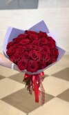 Букет из 27 роз. Цветы Владивосток фото 2 — Цветочный король