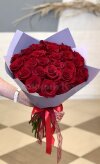 Букет из 27 роз. Цветы Владивосток фото 1 — Цветочный король