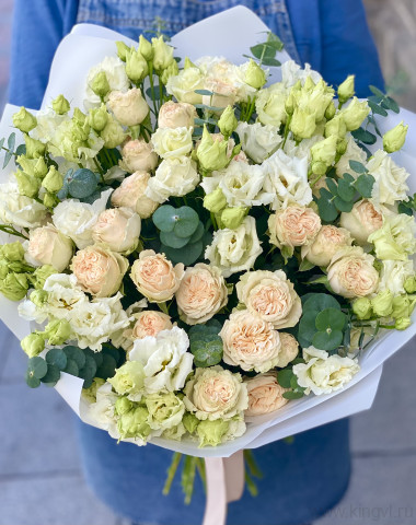 Букет &quot;Романтическая палитра&quot; — Цветочный король