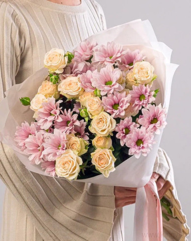 Букет "Нежная душа"  &mdash; Цветочный король