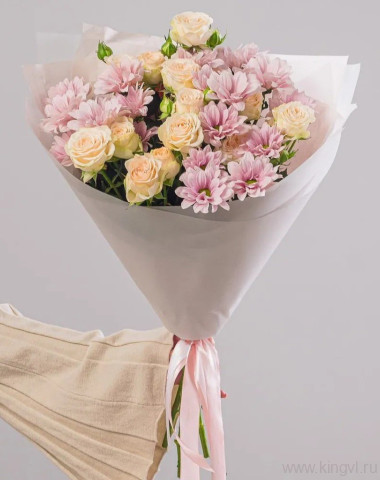 Букет "Нежная душа"  &mdash; Цветочный король