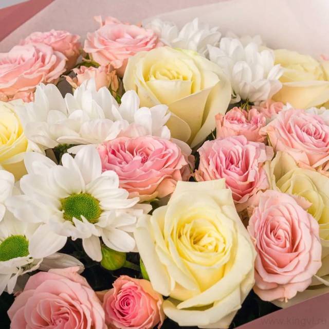 Букет " Крем-чиз" 