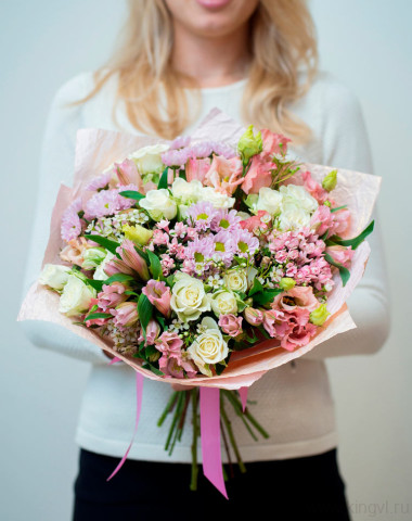 Нежность в розовом — Цветочный король