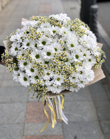 Букет &quot;Ромашковое поле&quot; — Цветочный король