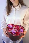 Цветочное сердце "Искусство любви" . Цветы Владивосток фото 2 — Цветочный король