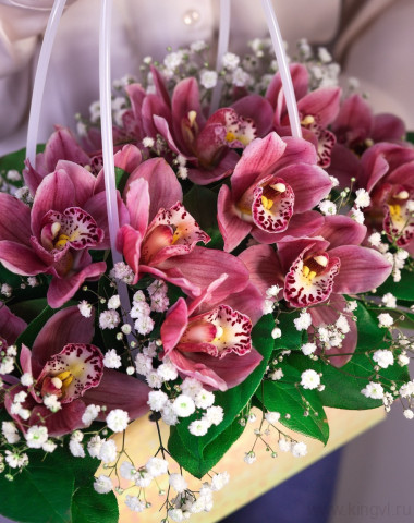 Сумочка с орхидеями  — Цветочный король